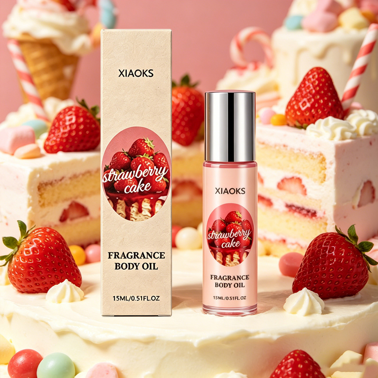 Misting Bottle Fine - 1 Bottiglia di Profumo Roll-On al