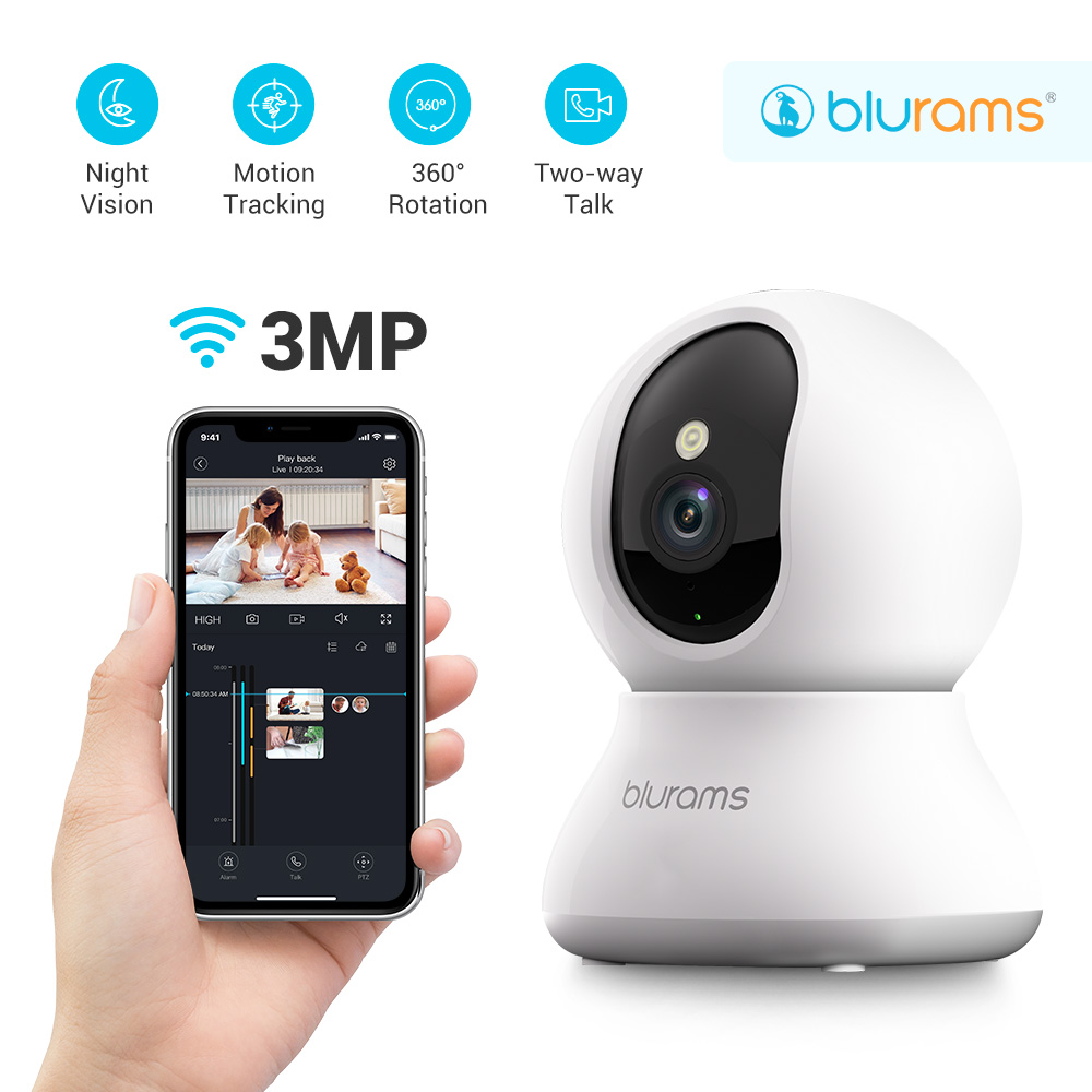 Eufy Camera E220 - Blurams Telecamera per animali domestici 2K,