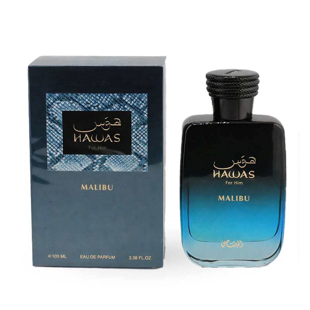 Rasasi Hawas Malibu For Him ED - Misting Bottle Fine recensione e prezzo