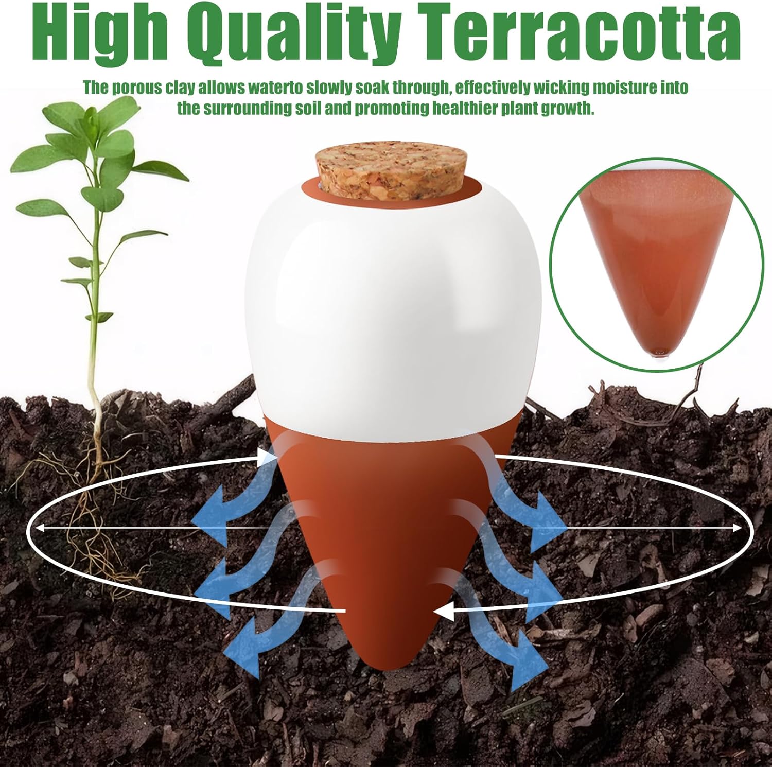 Globi autoirriganti in terraco - Self Watering Insert recensione e prezzo